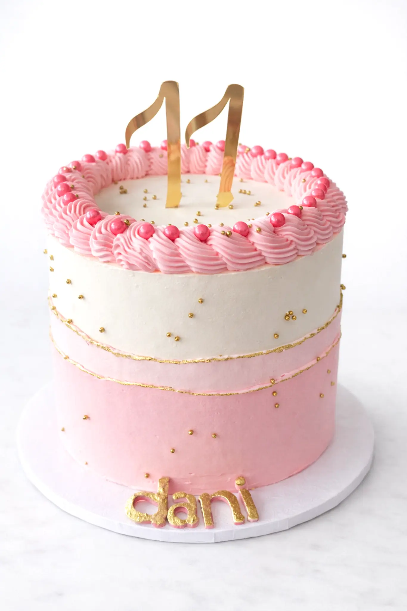 Kinder chocolate express cake with drip decoration